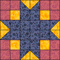 BOM aug: block Boxy Star Augusztusi blokk: ...