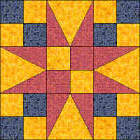 pattern: Garden Walk Júliusi blokk: Garden Walk (Kerti séta)