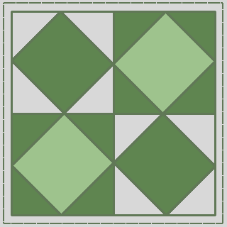 BOM 2006 december: Triangles & Squares