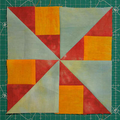 4.l�p�s: A k�sz patchwork