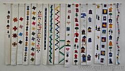 Feh�r cs�k quilt 6.